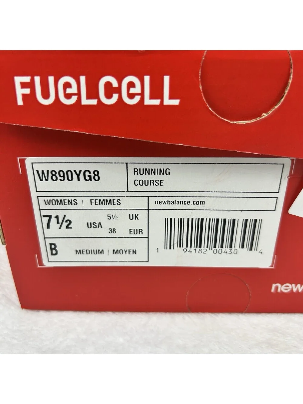 New Balance Women’s 890 V8 Running Shoes Size 7.5 Neon Yellow Walking Sneakers